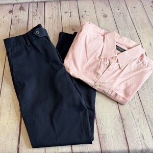 Brooks Brothers Blue Chino Pants